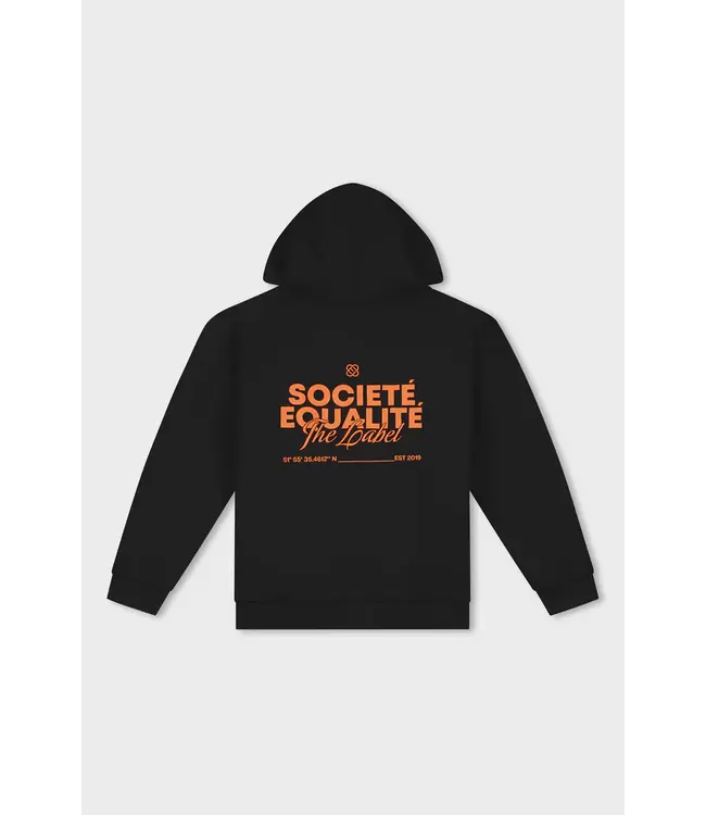 Equalité Societé 2.0 Full Zip Hoodie - Black