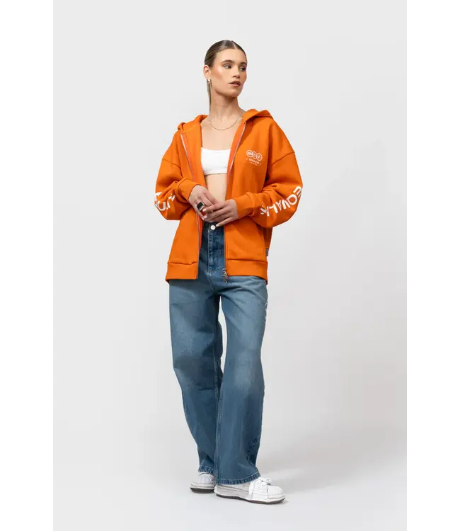 Equalité Universe Full Zip Hoodie - Orange