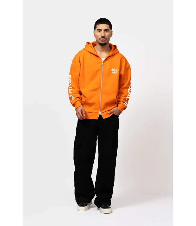 Equalité Universe Full Zip Hoodie - Orange