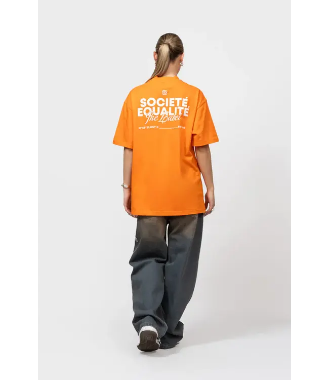 Equalité Societé 2.0 Oversized Tee - Orange