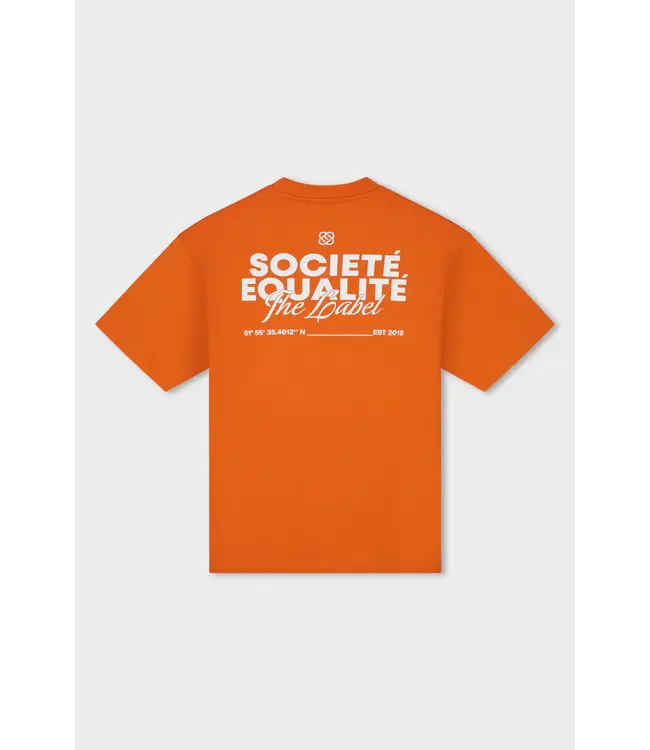 Equalité Societé 2.0 Oversized Tee - Orange