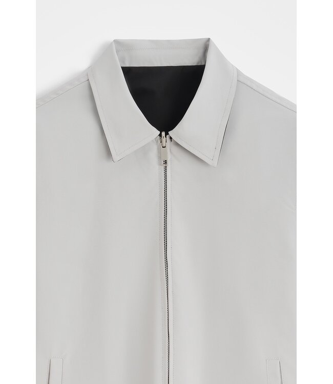 Frilivin Frilivin QQ551A02 Reversible Full Zip vest - Black/Grey