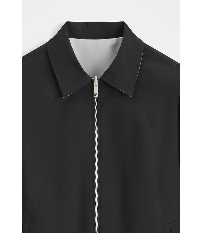 Frilivin Frilivin QQ551A02 Reversible Full Zip vest - Black/Grey