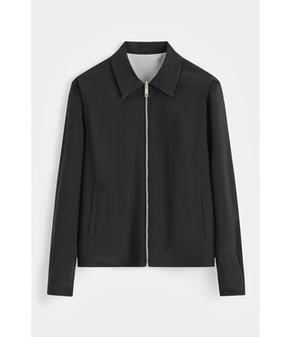 Frilivin Frilivin QQ551A02 Reversible Full Zip vest - Black/Grey