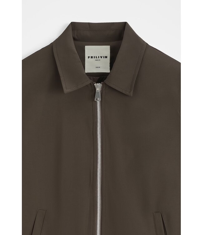 Frilivin Frilivin QQ504N65 Full Zip vest - Brown