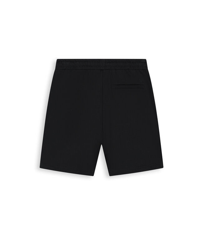 Pure Path Pure Path - 260101520 Emblem Badge Sweat Shorts - Black