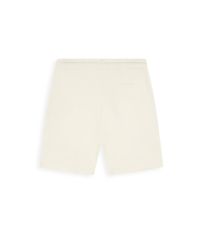 Pure Path Pure Path - 26010520 Emblem Badge Sweat Shorts - Sand