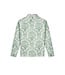 Pure Path Pure Path  Jacquard Flower Full-zip Overshirt 26010202 - Mint