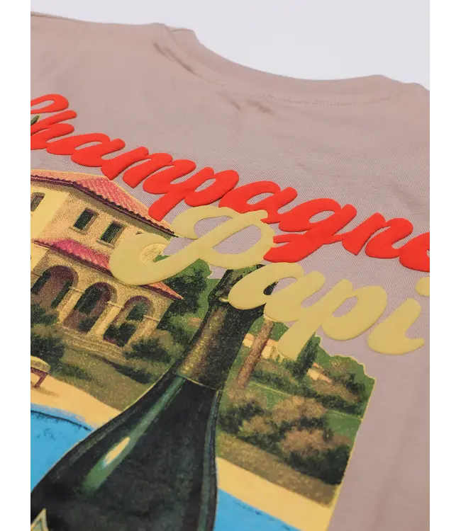 XPLCT XPLCT Studios  2603-03 Champagne Tee - Taupe