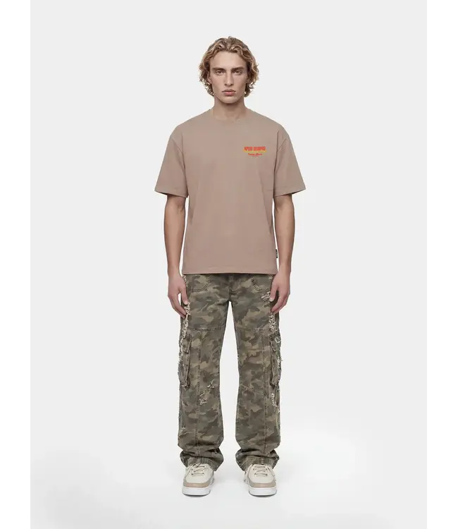 XPLCT XPLCT Studios  2603-03 Champagne Tee - Taupe