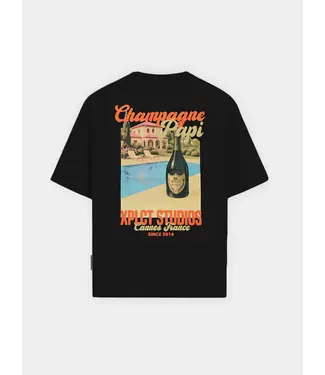 XPLCT XPLCT Studios 2603-03 Champagne Tee - Black