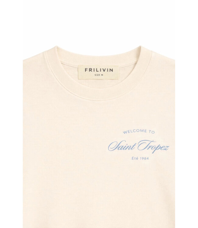 Frilivin Frilivin t-shirt décontracté - OT53B-5 Beige