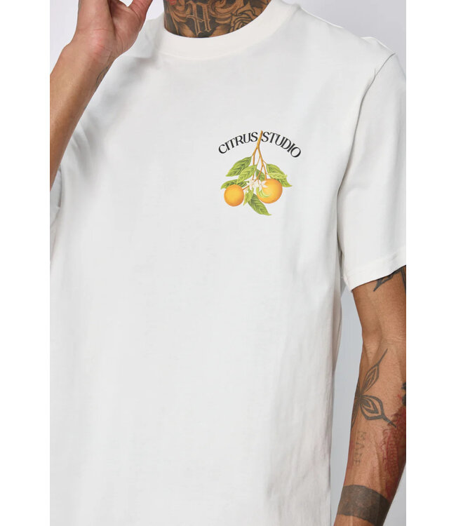 Frilivin Frilivin t-shirt graphique casual - OT55D-15 White