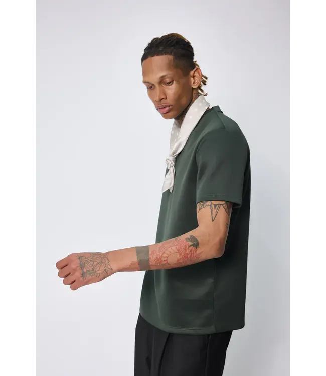 Frilivin Frilivin t-shirt col rond essentiel - 7099 Dark Green