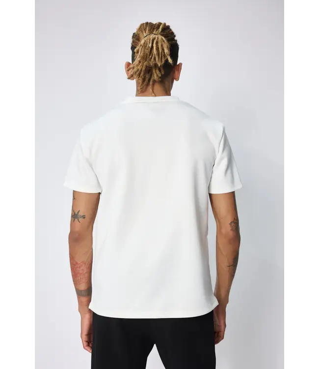 Frilivin Frilivin t-shirt col rond essentiel - 7099 White