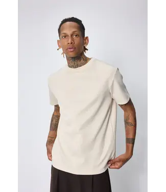 Frilivin Frilivin t-shirt col rond essentiel - 7099 Beige