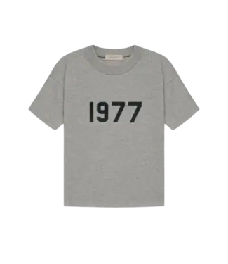 essentials fear of god Essentials Fear Of God 1977 Tee - Dark Otmeal