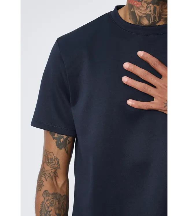 Frilivin Frilivin t-shirt col rond essentiel - 7099 Navy