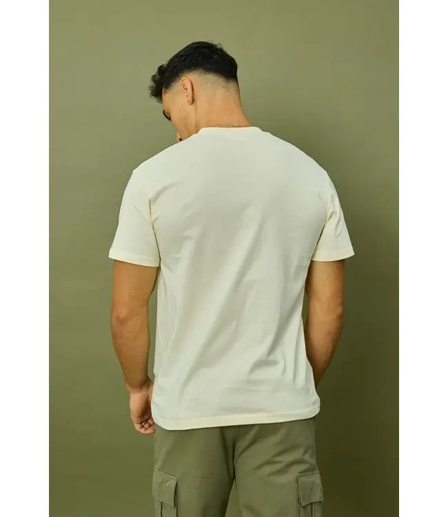 Frilivin Frilivin Premium thick basic t-shirt - M688-9 Beige