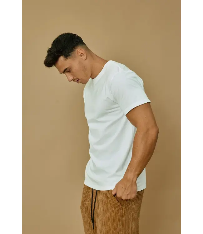 Frilivin Frilivin Premium thick basic t-shirt - M688-9 White