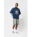 Equalite Elan Double Layer Longsleeve Tee - Navy & Off White