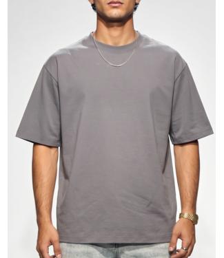BrunoLeoni Brunoleoni Oversized Tee - TM666-4 Iron Grey