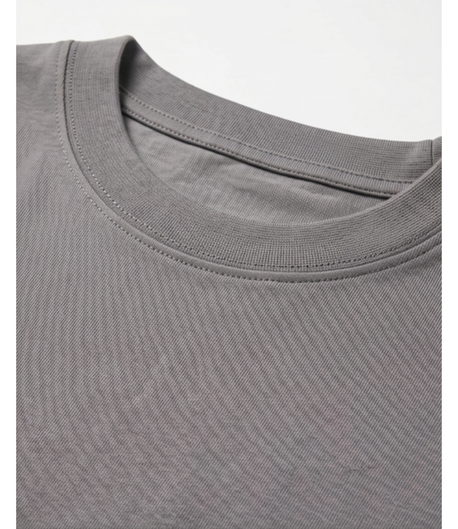 BrunoLeoni Brunoleoni Oversized Tee - TM666-4 Iron Grey
