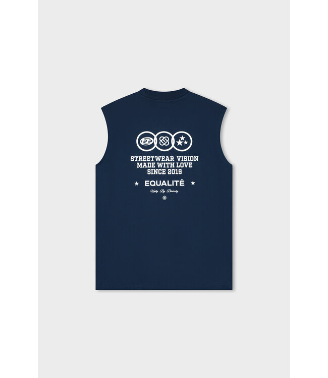 Equalité Equalite Universe Tanktop - Navy