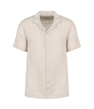 SP509 Linnen overhemd heren - linen sand