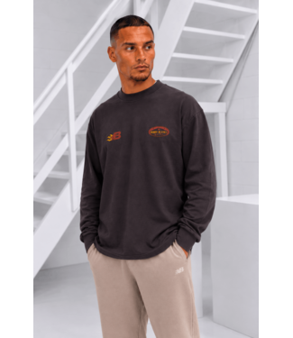 Bobby Blanks Bobby Blanks Crest Longsleeve - Brown/Red