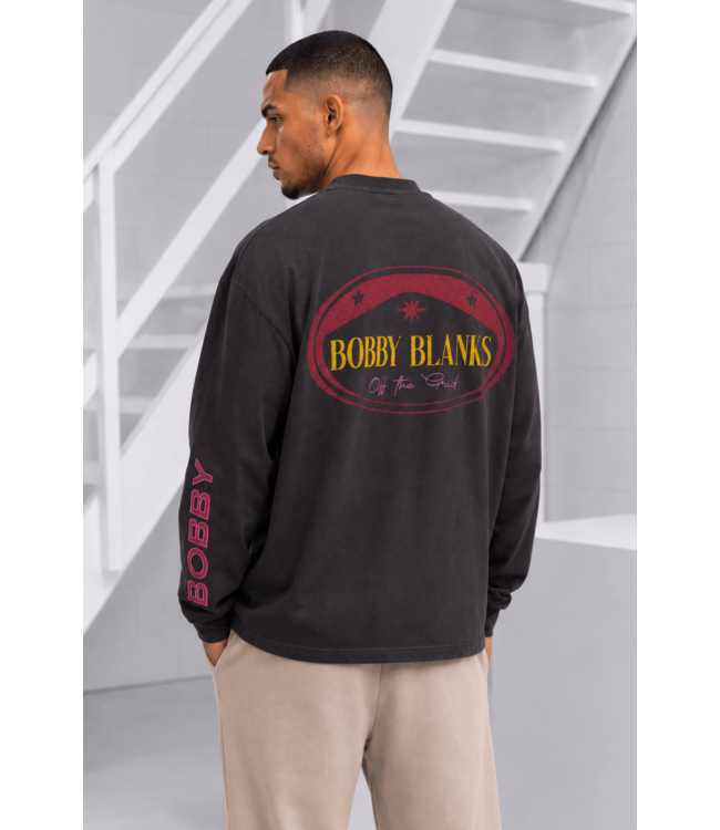 Bobby Blanks Bobby Blanks Crest Longsleeve - Brown/Red