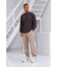 Bobby Blanks Bobby Blanks Crest Longsleeve - Brown/Red