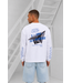 Bobby Blanks Bobby Blanks Bookmark Longsleeve - White/Cobalt