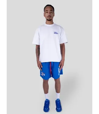 Bobby Blanks Bobby Blanks Forum Tee - White/Cobalt