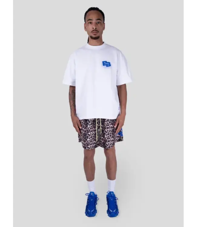 Bobby Blanks Bobby Blanks Banner Tee - White/Cobalt
