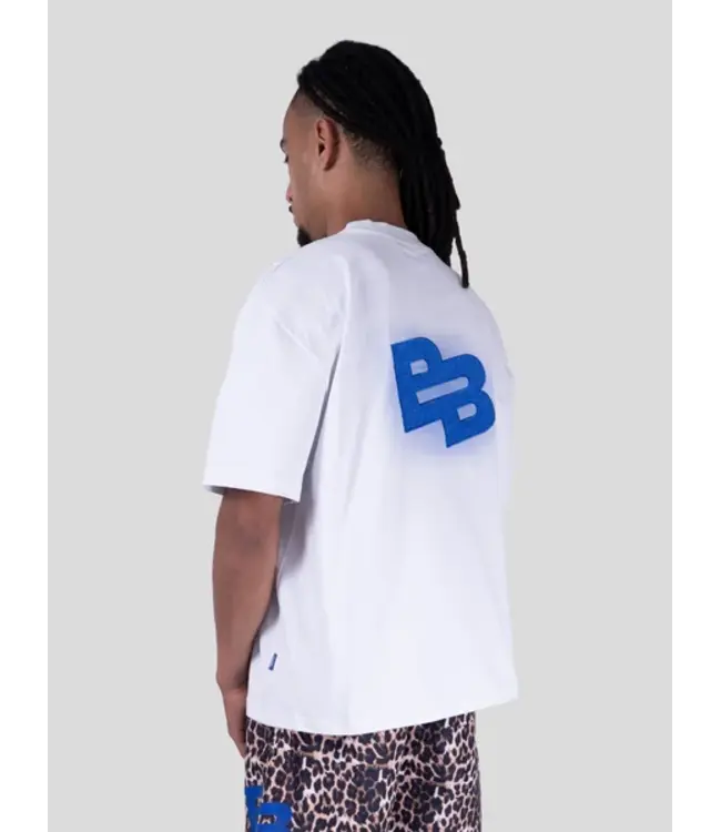 Bobby Blanks Bobby Blanks Banner Tee - White/Cobalt