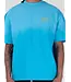 Bobby Blanks Bobby Blanks Brixton Tee - Aqua/Chartreuse
