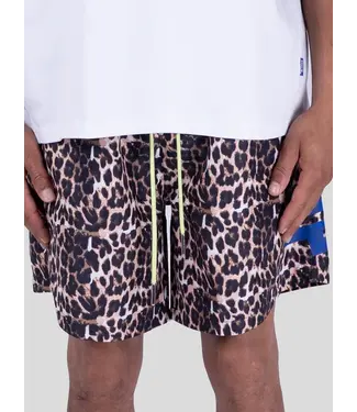 Bobby Blanks Bobby Blanks Banner Swimshort - Leopard