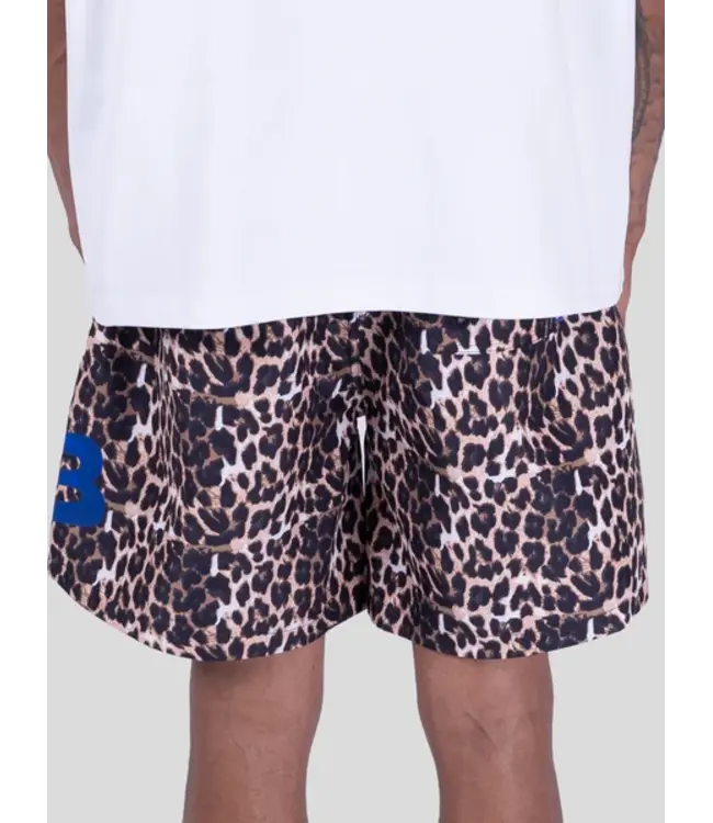 Bobby Blanks Bobby Blanks Banner Swimshort - Leopard