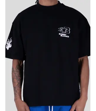 Bobby Blanks Bobby Blanks Oxford Tee - Black/White