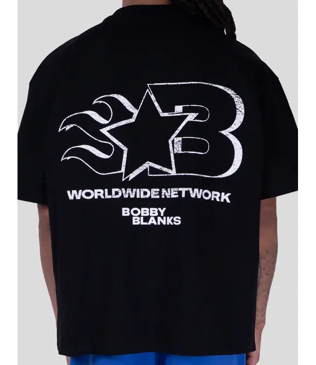 Bobby Blanks Bobby Blanks Oxford Tee - Black/White