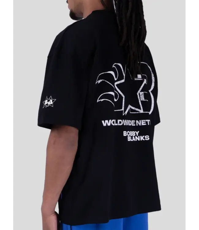 Bobby Blanks Bobby Blanks Oxford Tee - Black/White