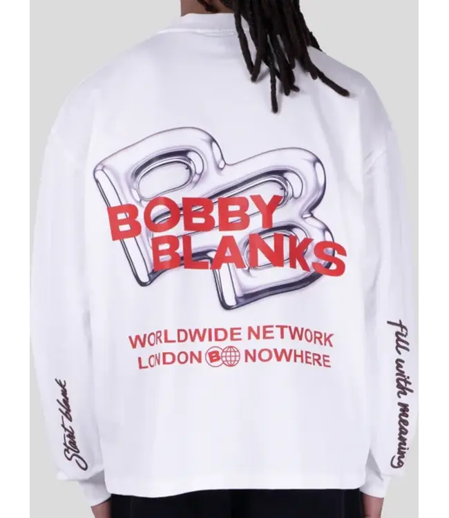Bobby Blanks Bobby Blanks Royal Longsleeve - Off White