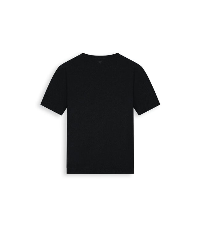Pure Path Pure Path 26010819 Bouclé gebreid T-shirt - Black