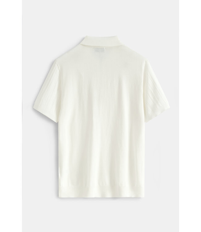 Frilivin Frilivin Half Zip Polo M682-15 - White