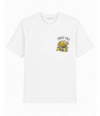 Frilivin Frilivin Dolce Vita OT84G-15 Tee - White
