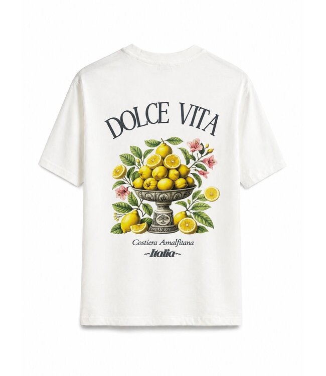 Frilivin Frilivin Dolce Vita OT84G-15 Tee - White