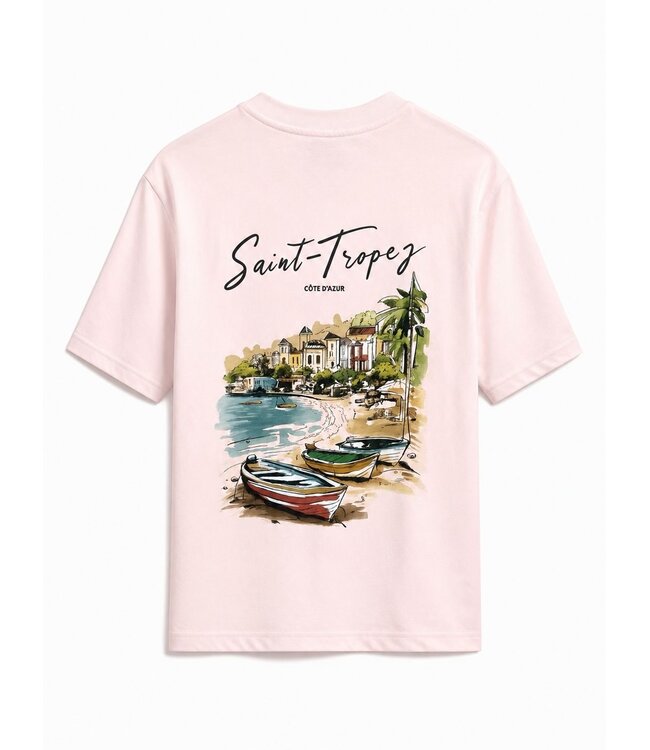 Frilivin Frilivin Saint-Tropez OT86I-12 Tee - Pink