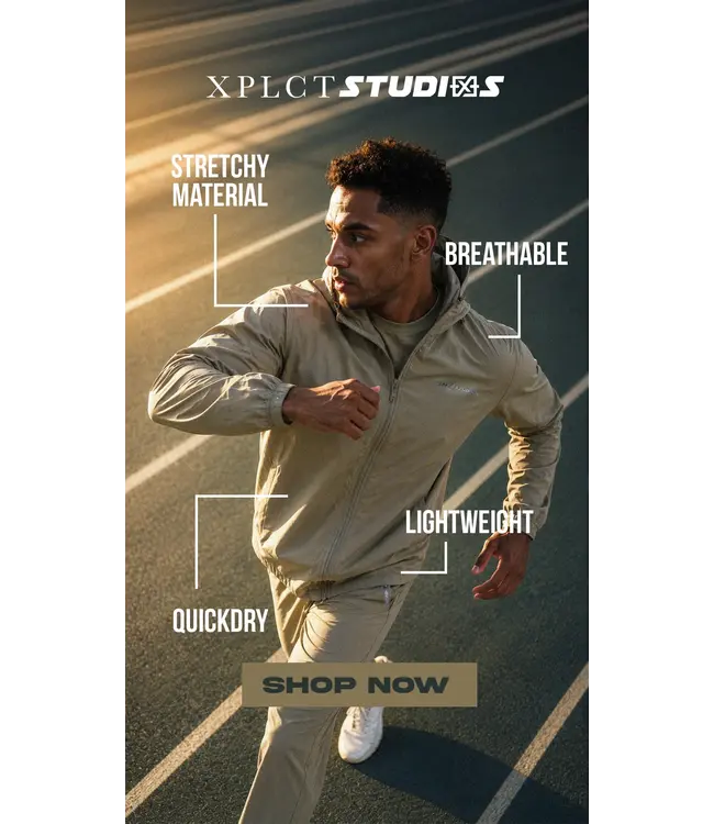 XPLCT XPLCT 2602-04 Move Tracksuit - Taupe