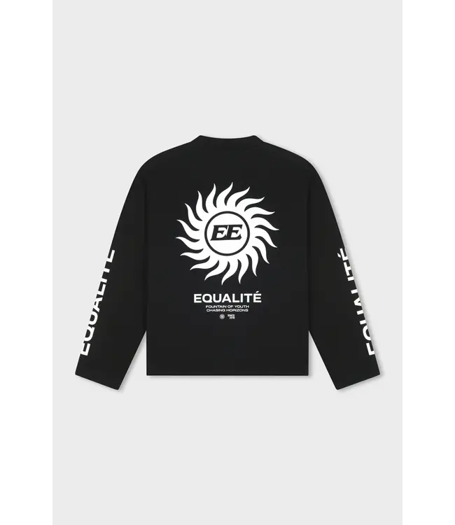 Equalité Equalite Sunny Longsleeve Tee black & White